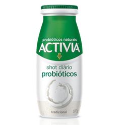 Leite Fermentado Danone Activia Shot Diário Probióticos Tradicional 100g