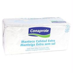 Manteiga Uruguaia CONAPROLE Extra sem Sal Tablete 200g