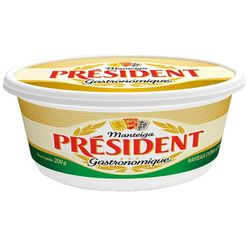 Manteiga President Com Sal 200g