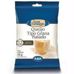 Queijo Gran Formaggio Rar Ralado 50g