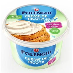 Creme De Ricota Polenghi Light 150g