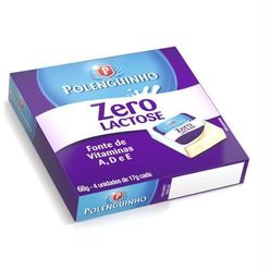 Queijo Polenguinho Com 4 Unidades Zero Lactose 68g