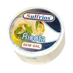 Ricota Sulfrios Sem Sal Kg