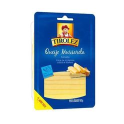 Queijo Mussarela Tirolez Fatiado 150g