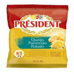 Queijo Parmesão Président Ralado 100g