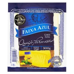 Queijo Parmesão Faixa Azul Corte Fatia 300g