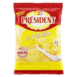 Queijo Ralado Président Le 4 Queijos 100g