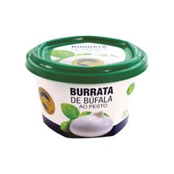 Burrata De Búfala Búfalo Dourado Ao Pesto 120g