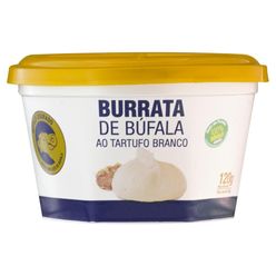 Burrata De Búfala Búfalo Dourado Tartufo Branco 120g