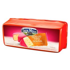 Queijo Gouda Trem Minhas Sand Pedaço Kg