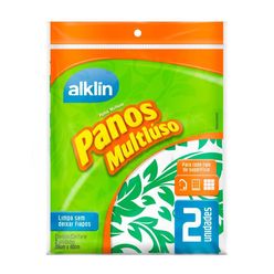 Pano Multiuso ALKLIN Estampado com 2 Unidades