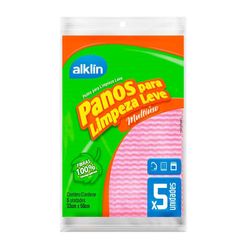 Pano Limpeza ALKLIN com 5 Unidades