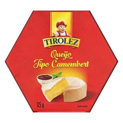 Queijo Camembert TIROLEZ 125g