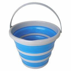 Balde Dobrável BOMPACK 10L Azul