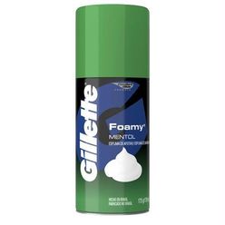 Espuma para Barbear GILLETTE Foamy Menthol 175g