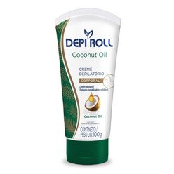 Creme Depilatório Corporal DEPI ROLL Coconut Oil 100g