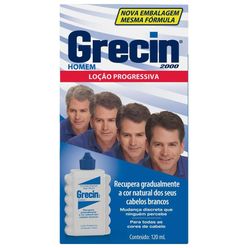 Loção Tonalizante Capilar GRECIN 2000 Homens