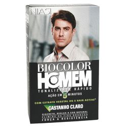 Shampoo Tonalizante Biocolor Homem Castanho Claro