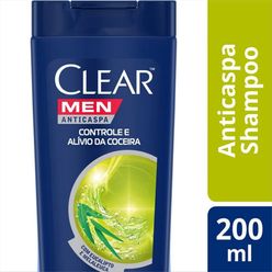 Shampoo Clear Men Controle Da Coceira 200ml