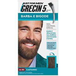 Gel color GRECIN Barba e Bigode Castanho M-90