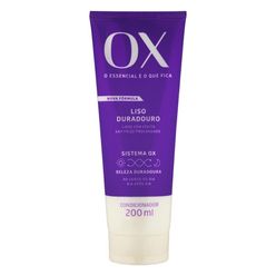 Condicionador De Cabelo Ox Liso Duradouro 200ml