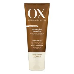 Condicionador De Cabelo Ox Nutrição Intensa 200ml