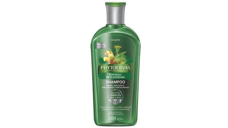 Shampoo Phytoervas Controle De Oleosidade 250ml