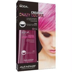 Coloração De Cabelo Altamoda Crazy Colors Pink