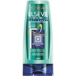 Condicionador de Cabelo ELSEVE Hydra-Detox Anti-Caspa 200ml