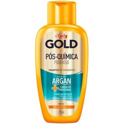 Shampoo Niely Gold Pós - Química 275ml