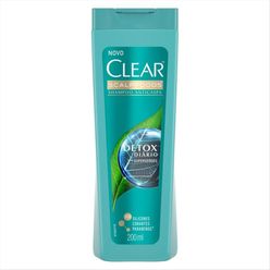 Shampoo Clear Detox Diário 200ml