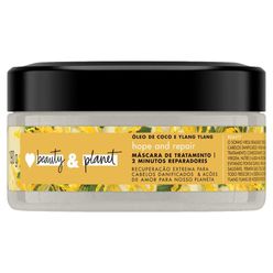 Máscara Capilar Love Beauty And Planet Hope And Repair óleo De Coco & Ylang Ylang 2 Minutos Reparadores 190g