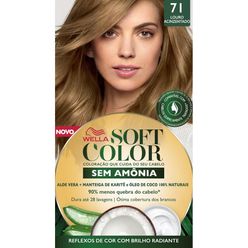 Coloração Para Cabelo Soft Color Louro Acinzentado 71