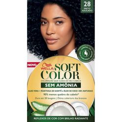 Coloração Para Cabelo Soft Color Preto Azulado 28