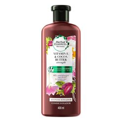 Condicionador De Cabelo Herbal Essences Vitamin E & Cocoa Butter Strength 400ml