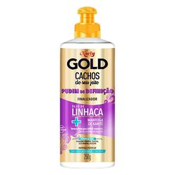 Finalizador Niely Gold Cachos Do Seu Jeito Pudim De Definição óleo De Linhaça + Manteiga De Karité 250g