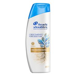 Shampoo Head & Shoulders Crescimento Forte Desde A Raiz 200ml