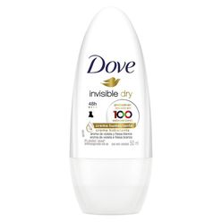 Desodorante DOVE Invisible Feminino Roll-On 50ml