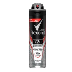 Desodorante Rexona Men Masculino Antibacterial Protection Aerosol 89g