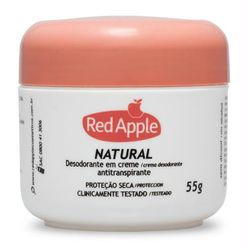 Desodorante Red Apple Natural Creme 55g