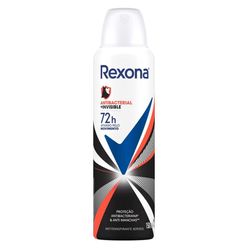 Desodorante REXONA Invisible Antibacteriana Feminino Aerosol 150ml