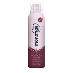 Desodorante MONANGE Hidratação Intensiva Feminino Extrato De Oliva Aerosol 90g