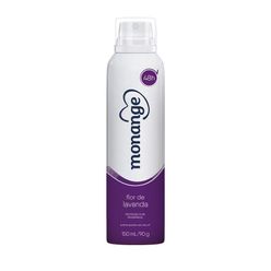 Desodorante Monange Feminino Flor De Lavanda Aerosol 90g