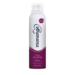 Desodorante Monange Feminino Frutas Vermelhas Aerosol 90g