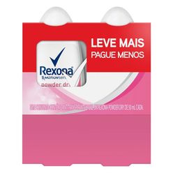 Desodorante Rexona Power Dry Motionsense Feminino Com 2 Unidades Roll On 50 Ml Cada Leve Mais Pague Menos