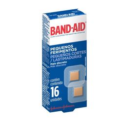 Curativo BAND-AID Pequenos ferimentos com 16 unidades