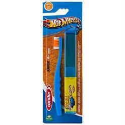 Escova Dental CONDOR Hot Wheels Junior com Estojo +4