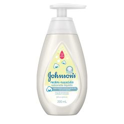 Sabonete Líquido JOHNSON'S Baby Recém-Nascido Corpo e Cabeça 200ml