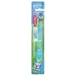 Escova Dental CONDOR Tigor Baby Bambinos 0-2 Anos com Capa Protetora