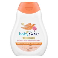 Shampoo Baixo Sulfato DOVE Texturas Reais Cacheados 200 ml